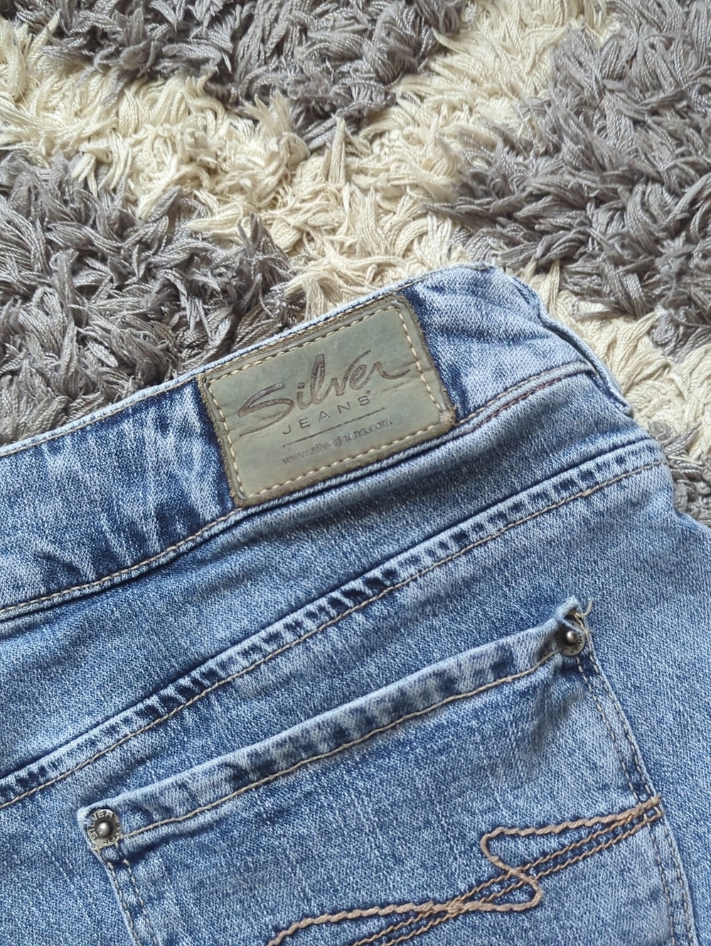 Silver Jeans Light Blue Denim Women’s Shorts Size 32" - Picture 9 of 9